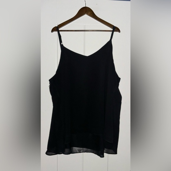 Torrid Sophie Chiffon Semi Sheer Swing‎ Cami Tank Top Plus Women 4x Drapery - Picture 2 of 7